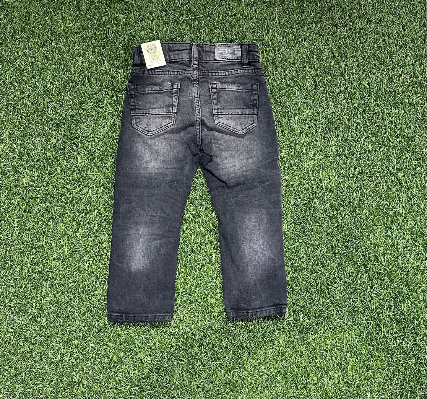 Jordan Craig Black Washed Ripped Denim