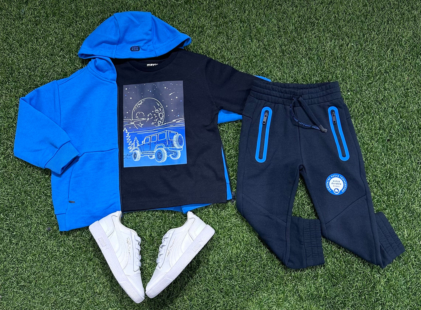 Mayoral Night Scene Long Sleeve Tee