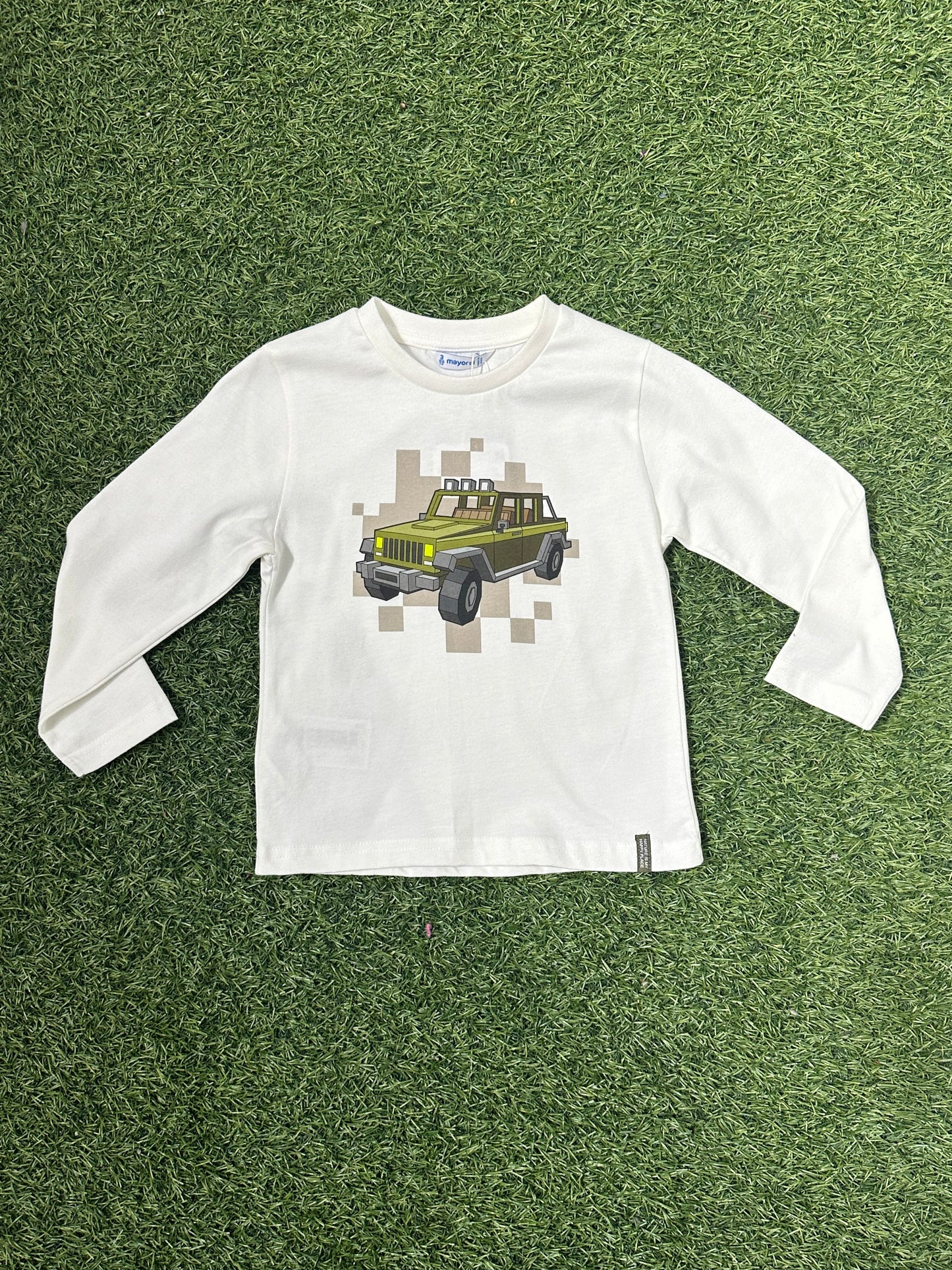 Mayoral Long Sleeve Truck Shirt