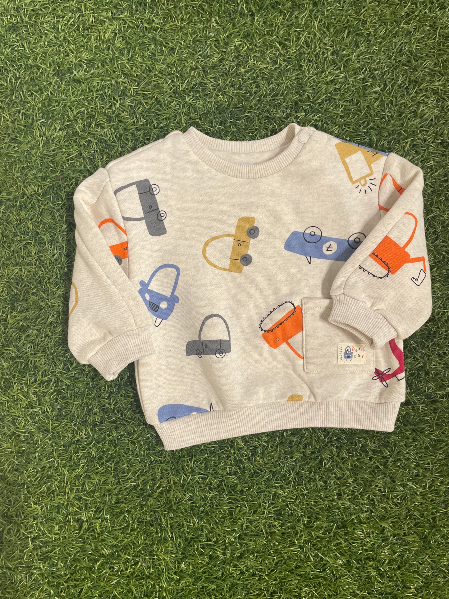 Mayoral Cars Sweater