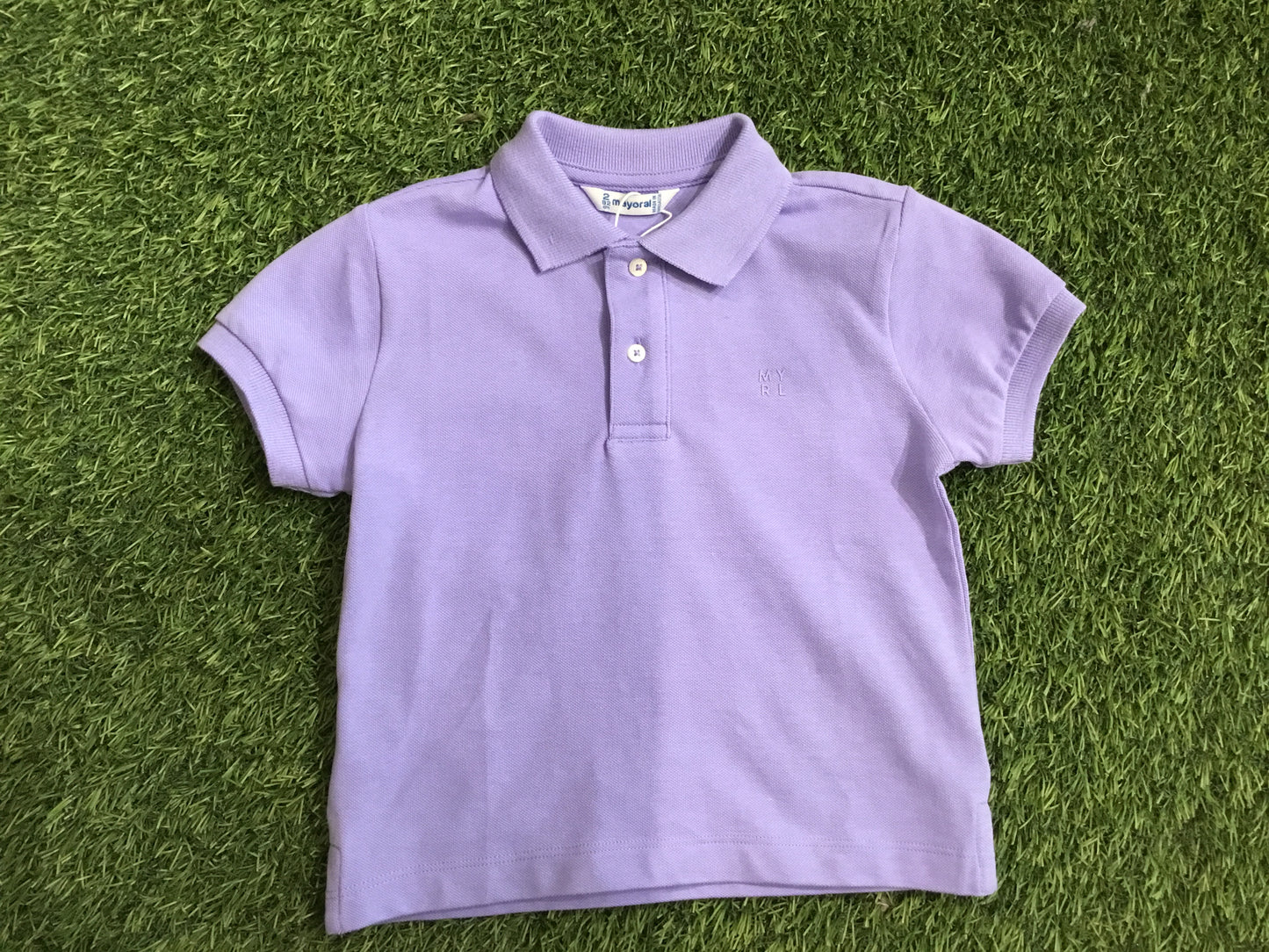 Mayoral Purple Button Up