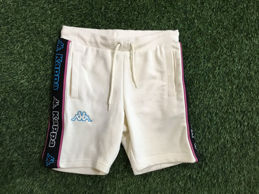 White-Cream Kappa Shorts