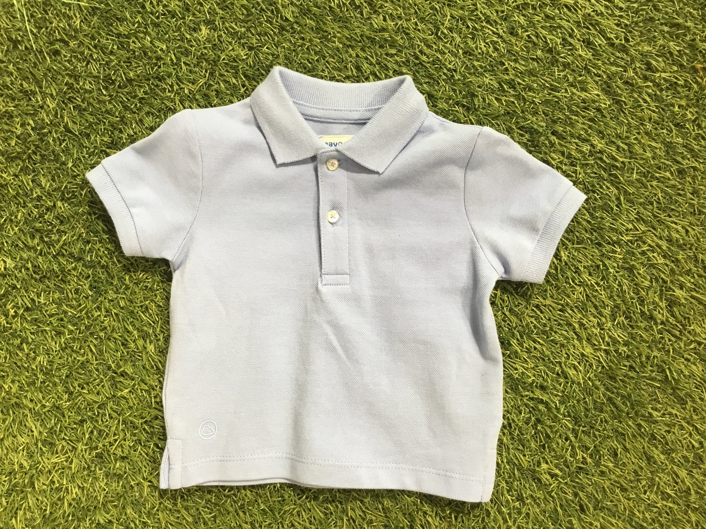 Mayoral Blue Button Up