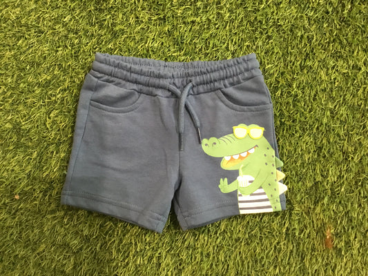 Mayoral “ Indigo Crocodile” Shorts