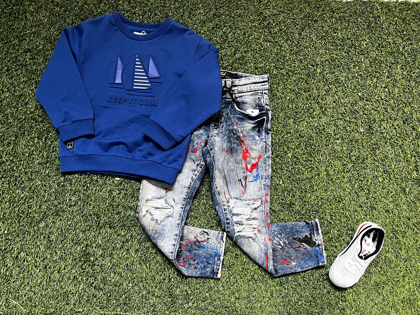 Jordan Craig “Pacific Blue” Jeans