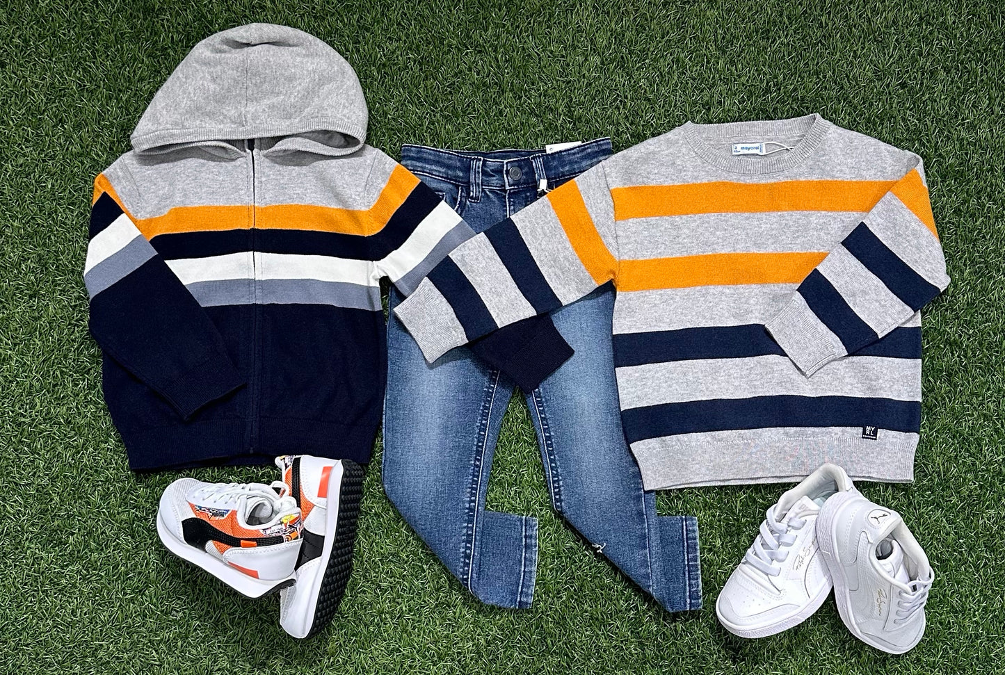 Mayoral Striped Crew