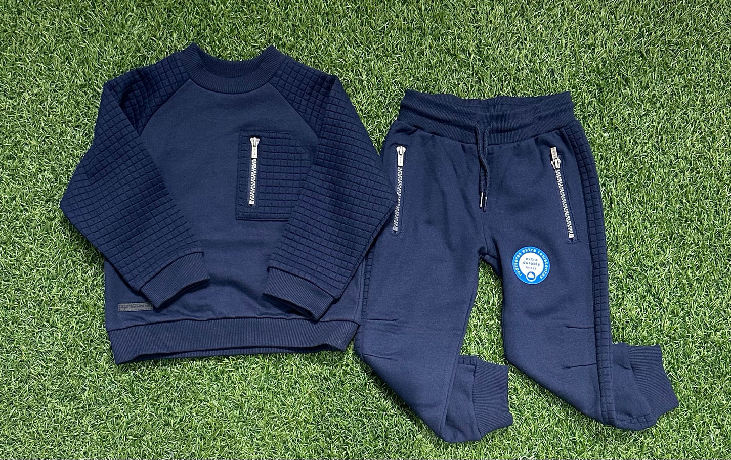 Mayoral Navy Zipper Set