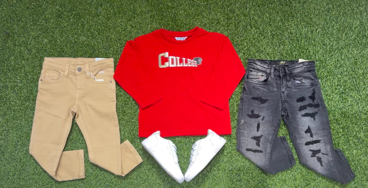Mayoral Khaki Skinny Leg Pant