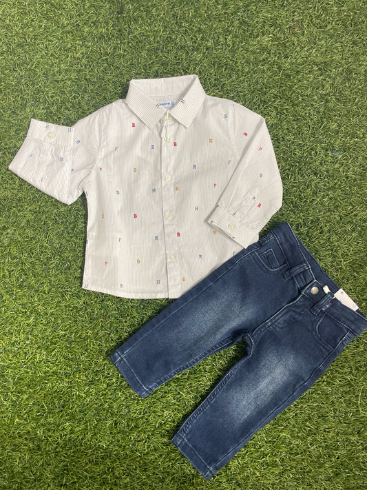 Mayoral Letras button up