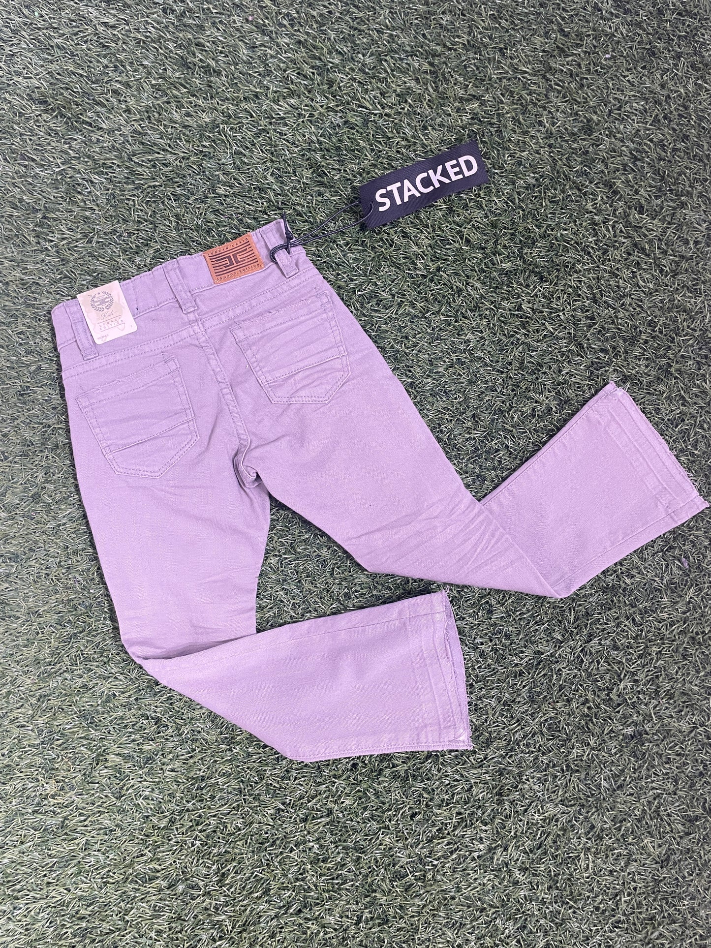 Grey Jordan Craig stack jeans