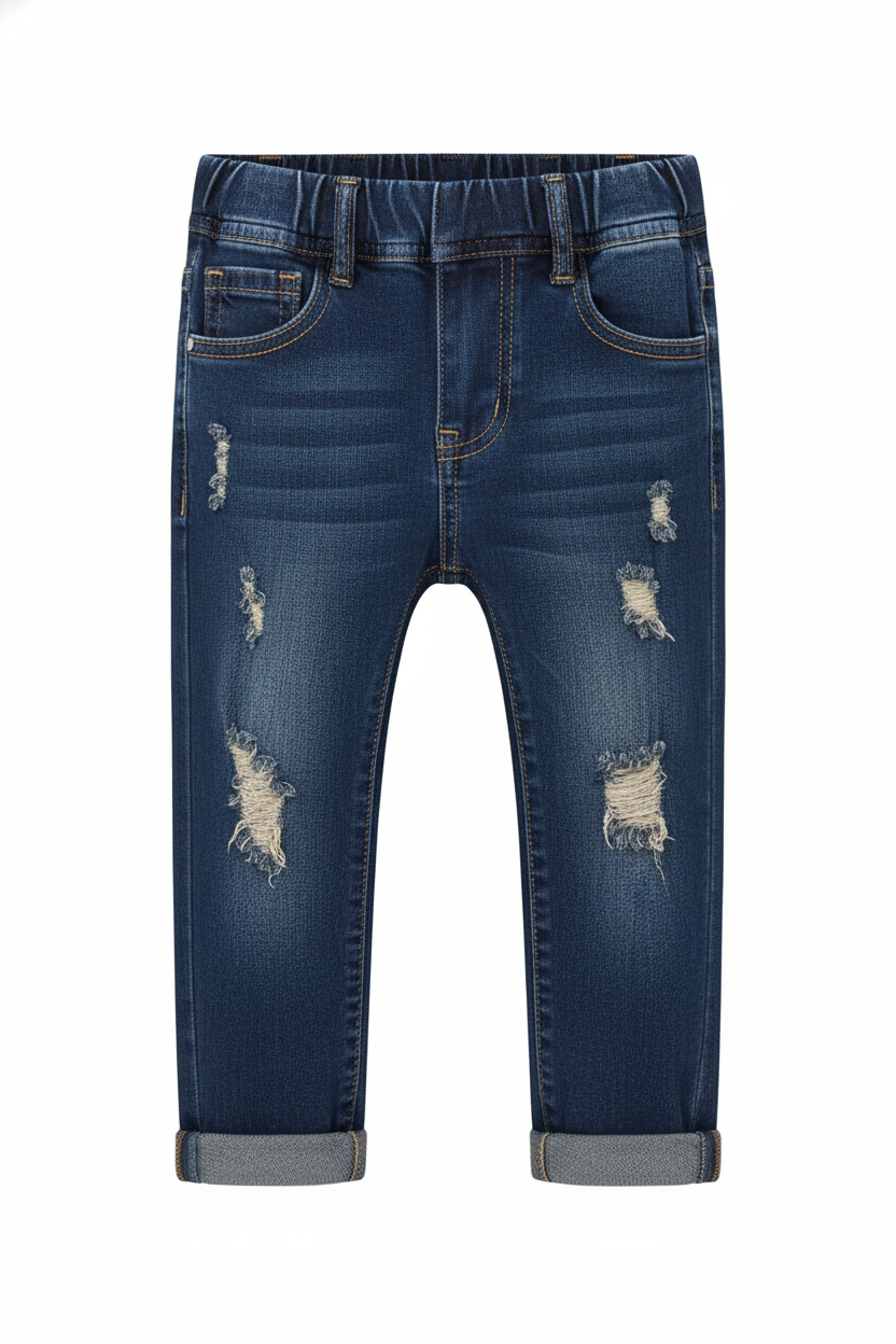 Ripped Denim Jeans