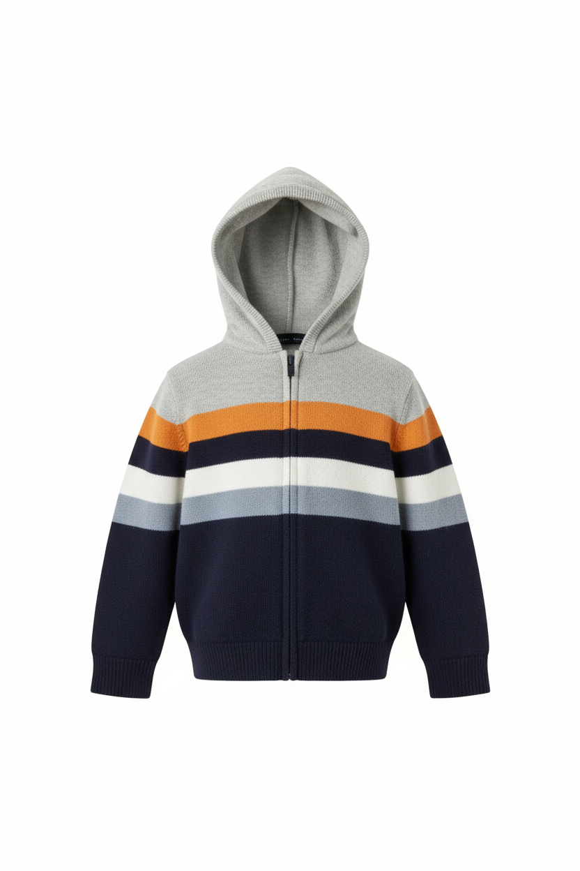 Mayoral Stripped Hoodie